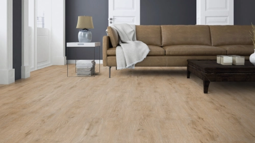 Podłoga winylowa  ter Hürne  Perform  Wood Edition Dąb Gent Deska wizualizacja salonu