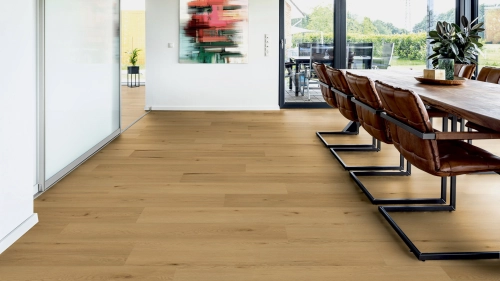 Podłoga winylowa  ter Hürne  Pro Wood Edition Dąb Marseille Długa deska wizualizacja jadalnia