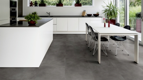 Podłoga winylowa  ter Hürne  Pro  Stone Edition Kamień Iraklio Kamień naturalny wizualizacja biuro