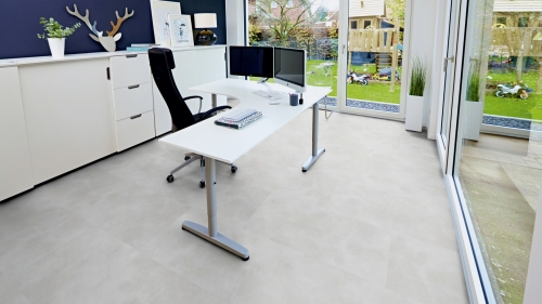 Podłoga winylowa  ter Hürne  Pro  Stone Edition Kamień Venedig Kamień naturalny wizualizacja biura