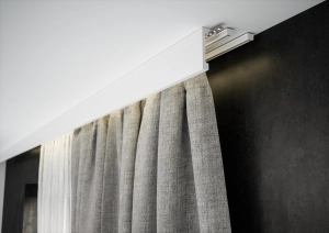 Listwa karniszowa Creativa LIGHTBLOCKER – osłona karnisza z kanałem LED LK-01 244 cm