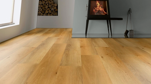 Podłoga winylowa  ter Hürne  Comfort Solid Wood Edition Dąb Catania Długa deska wizualizacja