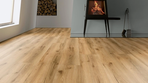 Podłoga winylowa  ter Hürne  Comfort Solid Wood Edition Dąb Naju Długa deska wizualizacja