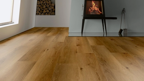 Podłoga winylowa  ter Hürne  Comfort Solid Wood Edition Dąb Toronto Długa deska wizualizacja