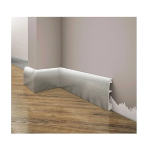 Listwa przypodłogowa, cokół Creativa LPC-06a kolor aluminium 244cm