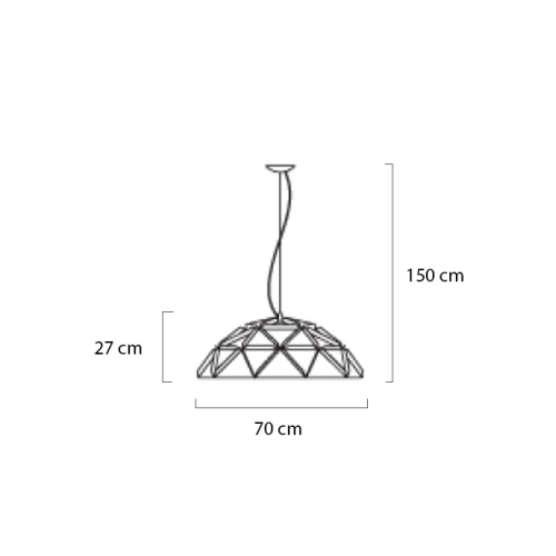 MOOSEE lampa wisząca SPUTNIK