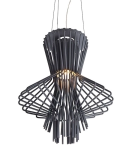 MOOSEE lampa wisząca STRAW szara