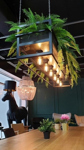 MOOSEE lampa wisząca / kwietnik SEMIRA 180 INDUSTRIAL