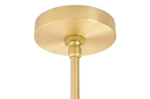 MOOSEE lampa wisząca PLANETARIO 15 GOLD złota - klosze szronione