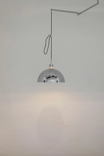MOOSEE lampa wisząca ROTA 360 srebrny chrom