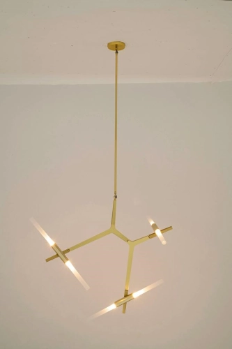 MOOSEE lampa wisząca CANDELABR 6 złota