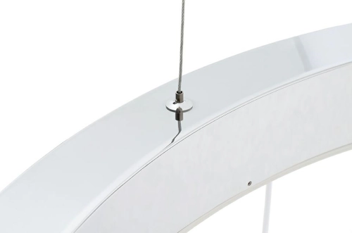 MOOSEE lampa wisząca RING 100 srebrna