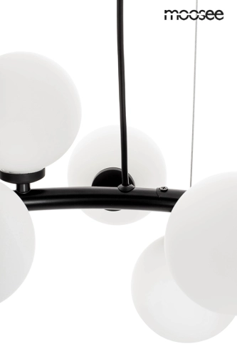 MOOSEE lampa wisząca COSMO 72 czarna
