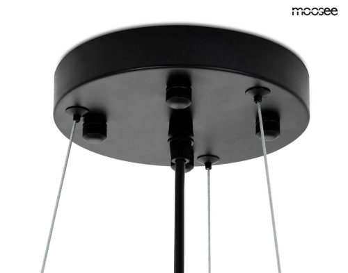 MOOSEE lampa wisząca COSMO 72 czarna