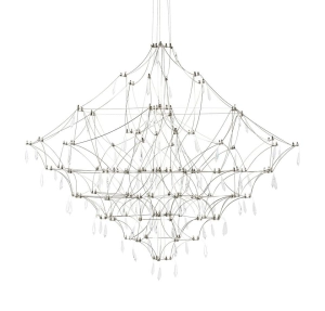 MOOSEE lampa wisząca CONSTELATION 120 - LED, stal szczotkowana