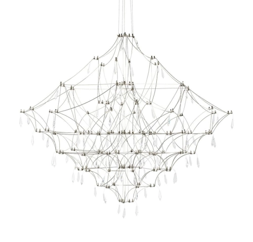 MOOSEE lampa wisząca CONSTELATION 120 - LED, stal szczotkowana