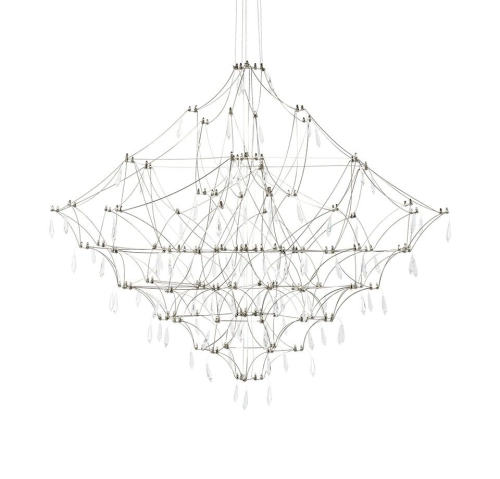 MOOSEE lampa wisząca CONSTELATION 100 - LED, stal szczotkowana