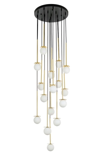 MOOSEE lampa wisząca CANNON DISC 16 złota