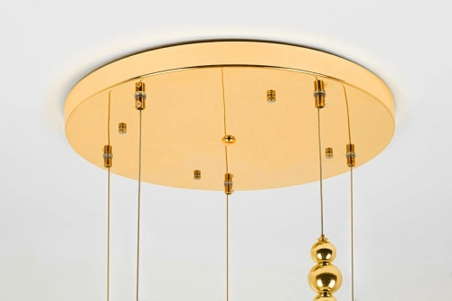 MOOSEE lampa wisząca BUTTERFLY DISC 5 złota
