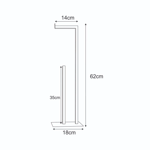 Meble dekoracyjne KS-44 PAPER STAND z serii KAJA HOME
