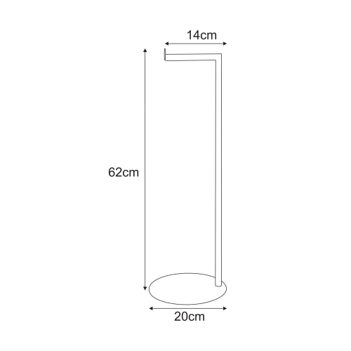 Meble dekoracyjne KS-47 PAPER STAND z serii KAJA HOME