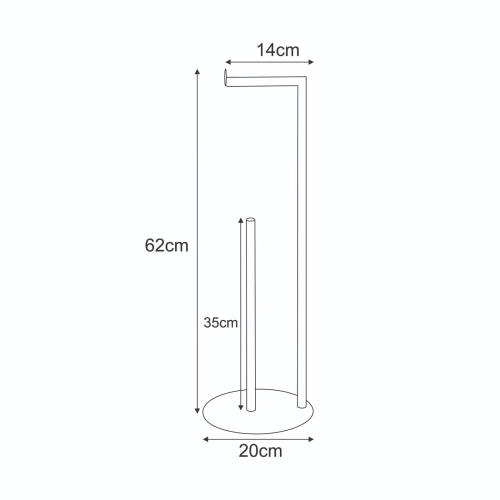 Meble dekoracyjne KS-59 PAPER STAND z serii KAJA HOME