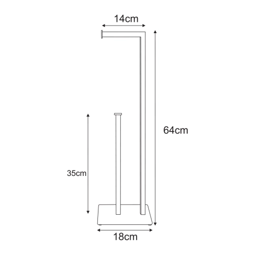 Meble dekoracyjne KS-53 PAPER STAND z serii KAJA HOME