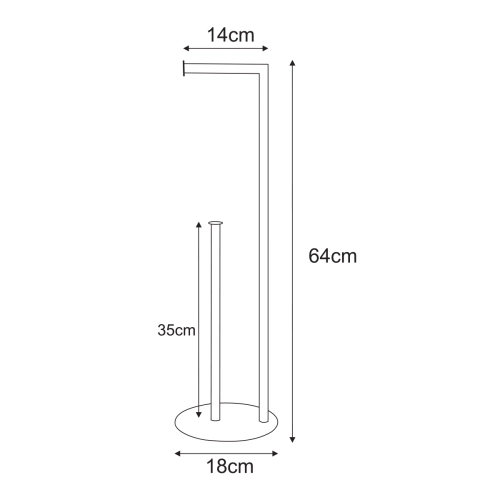 Meble dekoracyjne KS-55 PAPER STAND z serii KAJA HOME