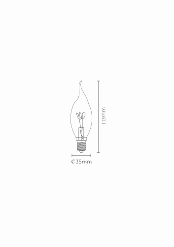Żarówka LED Lucide FILAMENT 49036/03/62