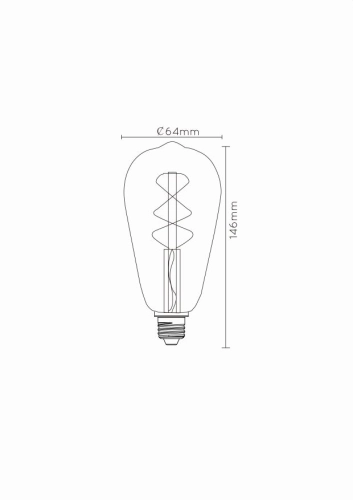 Żarówka LED Lucide FILAMENT 49034/05/62