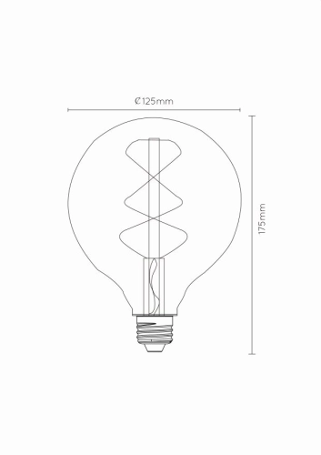 Żarówka LED Lucide FILAMENT 49033/05/62