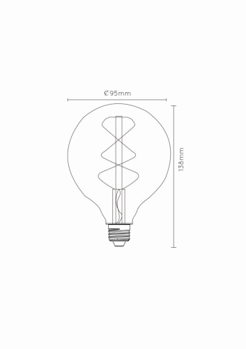 Żarówka LED Lucide FILAMENT 49032/05/62