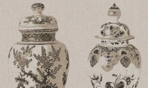 Tapeta Arte Flamant Les Mémoires Poterie 80001