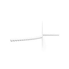 Profil ścienny Flex Orac P9904F PEARL