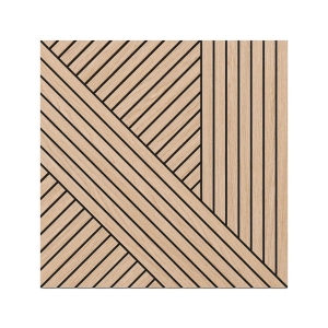 Panel frezowany MDF Lameo STRIGATTI [50x50]