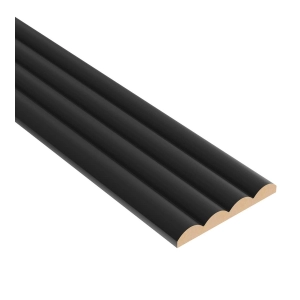 Panel ryflowany MDF Lameo MONTERO - Czarny