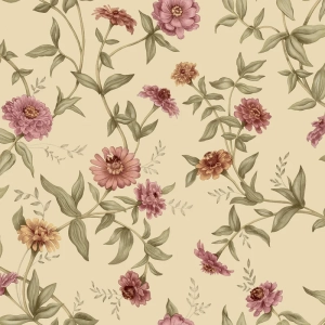 Tapeta dekoracyjna Boras Tapeter Flowers Zinnia 9154