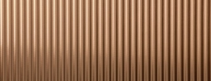Mata dekoracyjna SIBU SL WAVE 12 Copper brushed AR