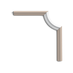 Narożnik do listew Orac P8030C