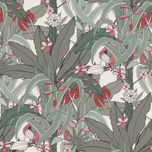 Tapeta dekoracyjna Rasch Textil Club Botanique 538915
