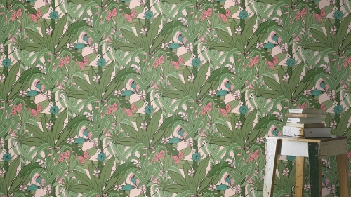 Rasch Textil Club Botanique 538953