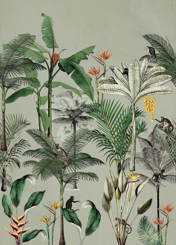 Tapeta dekoracyjna Rasch Textil Club Botanique 539196