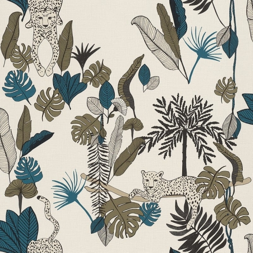 Rasch Textil Club Botanique 540345
