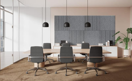 Panele akustyczne w biurze – jak poprawić produktywność i komfort pracy?