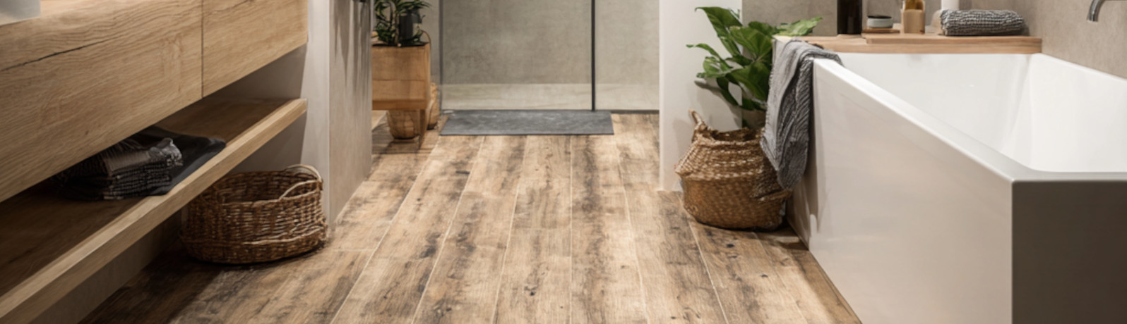 Panele winylowe w łazience