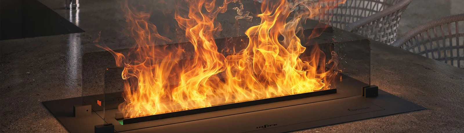 Kominki elektryczne parowe InFire