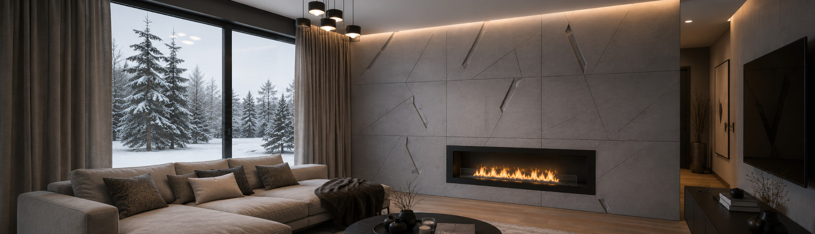 Beton architektoniczny na ścianę - pomysły i aranżacje